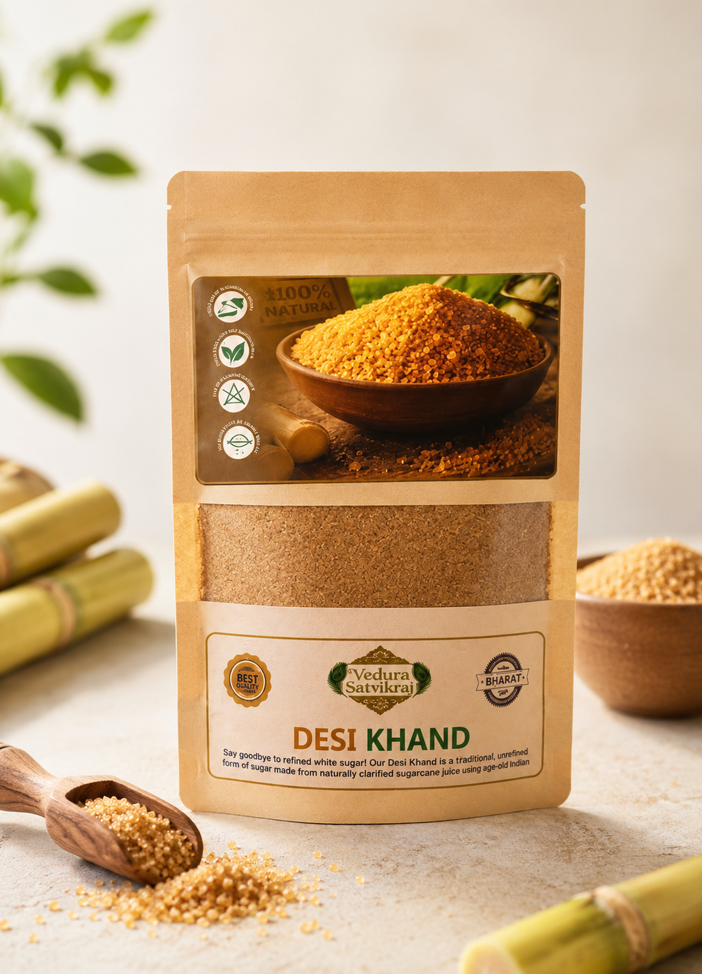 Vedura Satvikraj Premium Desi Khand