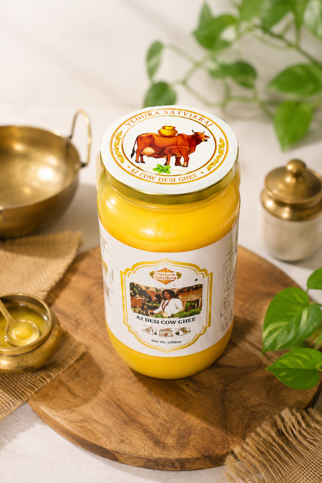 Vedura Satvikraj A2 Desi Cow Ghee