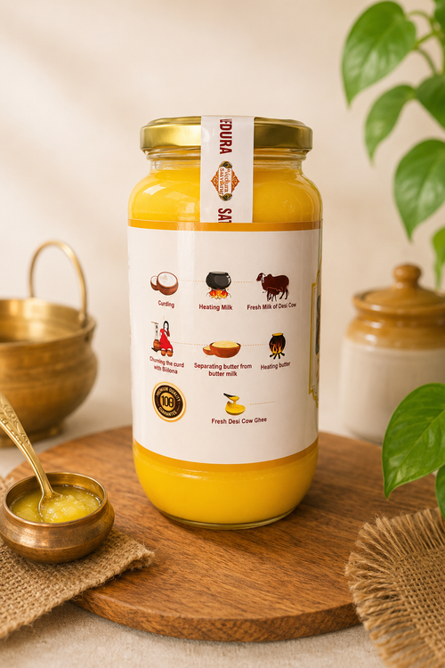 Vedura Satvikraj A2 Desi Cow Ghee
